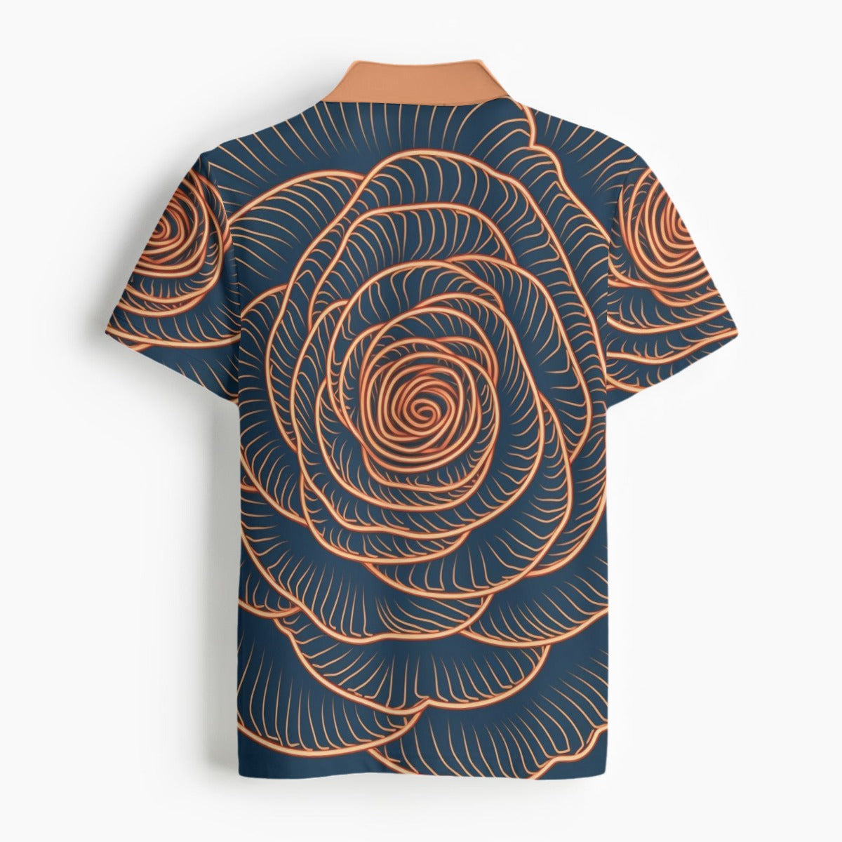 Cantaloupe Rose Polo